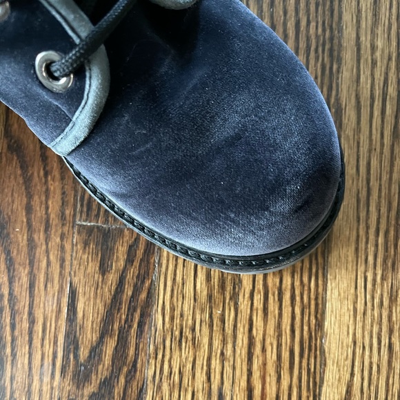 Stuart Weitzman Metermaid Boots Velvet - Picture 4 of 9